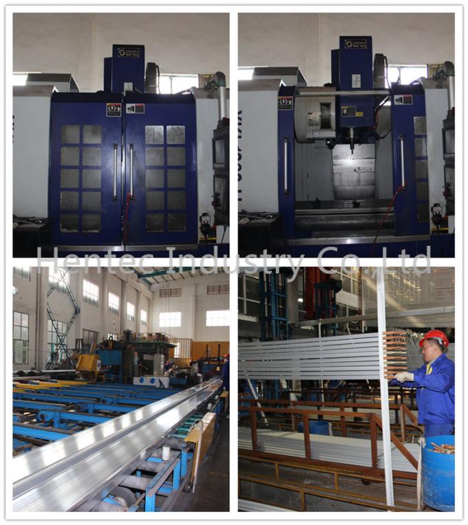 El cortar de aluminio de anodización/Driling de 6061 6060 6005 de la cocina marcos de puertas/perforación
