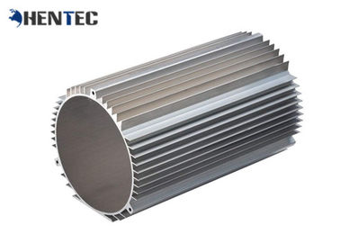 Custom Made Industrial Aluminium Profile Extrusion Motor Shell With Powder Painting