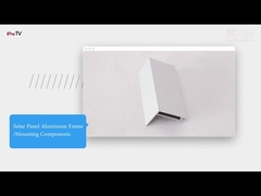 Anodizado 6063 Perfiles industriales de aluminio extrudido