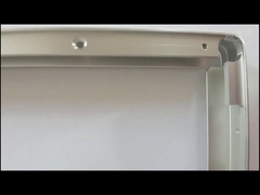 6063 Perfil de aluminio industrial anodizado para el marco de televisión