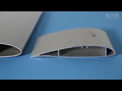 Pintura en polvo de plata ventilador industrial cuchilla ventilador de techo de cuchilla grande de 16 pies