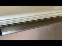 Extrusiones para ventanas de aluminio pintadas en polvo con cinta térmica