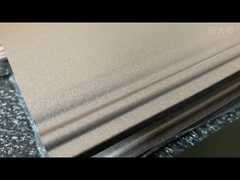 6063 T5 Perfiles para ventanas de aluminio pintados en polvo para ventanas correderas