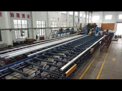 SGS Perfil de aluminio industrial personalizado para mesa de trabajo, tratamiento de superficie recubierta en polvo