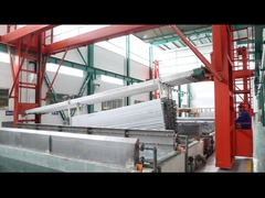 Pulsera pintada en polvo / anodizada Las cuchillas del ventilador de escape Cuchilla de enfriamiento industrial