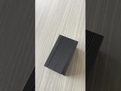 Profiles de extrusión para ventanas de aluminio pintado en polvo Profil H de aluminio para construcción