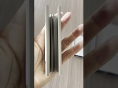 Pintura en polvo de extrusiones de perfiles de aluminio para aspas de ventilador industrial de alto volumen y baja velocidad