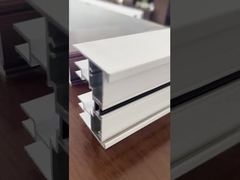 Perfil de aluminio industrial para remolque personalizado con pintura en polvo