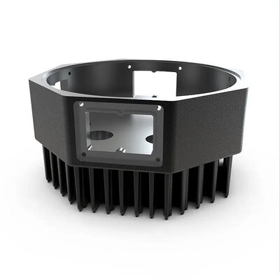 Aluminum Alloy Heatsink Enclosure Machine Part Die Casting with Fins