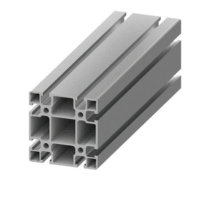 ODM 80*80 V Slots T-Slot Aluminum Profile with Sandblasting Anodized Surface for Industrial Use