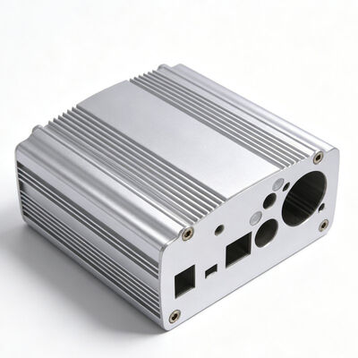 OEM Square Audio Amplifier Aluminum Heatsink Extrusion Profile and Extruded Aluminum Enclosure