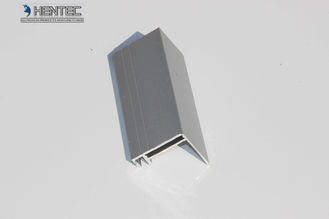 El marco del aluminio que corta/de doblez 6061 para el marco del panel solar plateado/se ennegrece