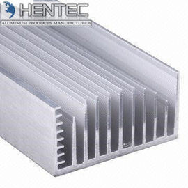El aluminio estándar anodizado rectángulo perfila diseño de ingeniería