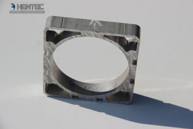 Ennegrezca los perfiles de aluminio sacados que doblan/el uso de la construcción de edificios del corte