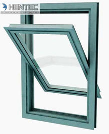 La protuberancia pintada polvo de la ventana de aluminio perfila el verde 6063