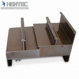 Brown que anodiza el aluminio sacado forma 6063 - T5/6060 - T6