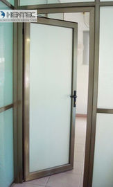 6082 capítulos de puerta de aluminio T5/T6 Champán anodizado con trabajar a máquina acabado