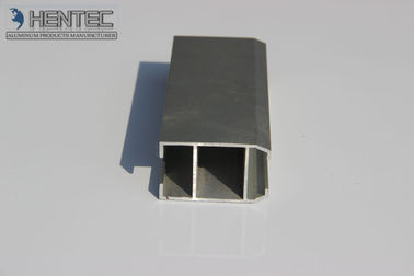 Perforación que muele anodizada negro del perfil del aluminio del invernadero 6061