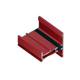 La protuberancia de la ventana de aluminio de la voladura de arena perfila el polaco mecánico químico