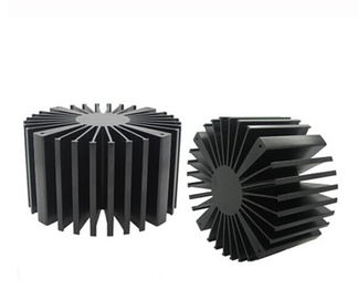 Los perfiles de aluminio sólidos de la protuberancia, Lightling llevado sacaron disipador de calor