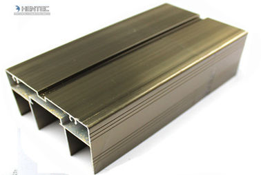 2,0 milímetros de Champán grueso anodizaron las protuberancias de aluminio de la puerta para la puerta de Silding/la puerta del marco