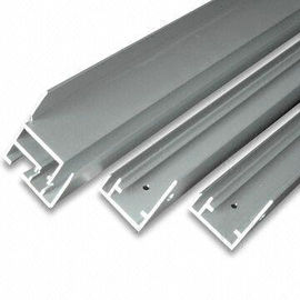 Marco del panel solar de aluminio 6060 T5/T6 con la junta del tornillo, marco solar de aluminio de bronce