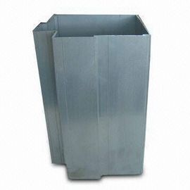 Perfil de aluminio de la pared de cortina de la capa del polvo para el vidrio estructural