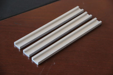 Molino fino de la pared del canal de aluminio de la protuberancia de la industria de plata acabado