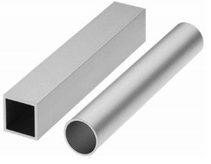 Tubo rectangular de la protuberancia de aluminio de encargo para la maquinaria de los trenes