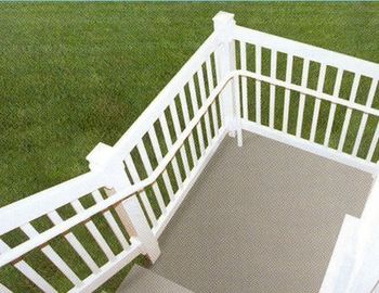 Aleación 6063 - Verjas de aluminio de la mano T5 para las escaleras, verja de aluminio del pórtico