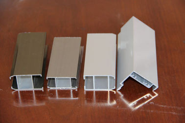 Perfiles revestidos electroforéticos de la protuberancia de la ventana de aluminio, protuberancias que enmarcan del aluminio, 6060-T5
