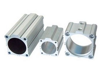 El perfil de aluminio industrial/el aluminio de 6000 series sacó cilindro Shell con trabajar a máquina del CNC