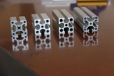Sistema de aluminio industrial de plata del perfil 6061 para la maquinaria