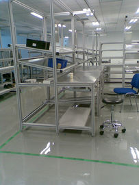 Perfil de aluminio industrial anodizado natural con la aleación 6063 6061 6005