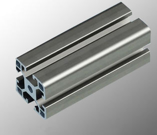Planta de fabricación de aluminio sistema de aluminio modular del perfil con negro/plateado anodizado