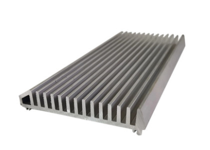 Disipador de calor de aluminio anodizado del alumbrado público de los perfiles de la protuberancia del disipador de calor