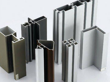 Perfiles de aluminio anodizados de la puerta, marcos de aluminio de la puerta y de ventana del estándar europeo
