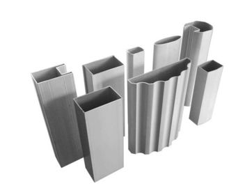 Tubo rectangular de la protuberancia de aluminio industrial, marco de aluminio de la protuberancia