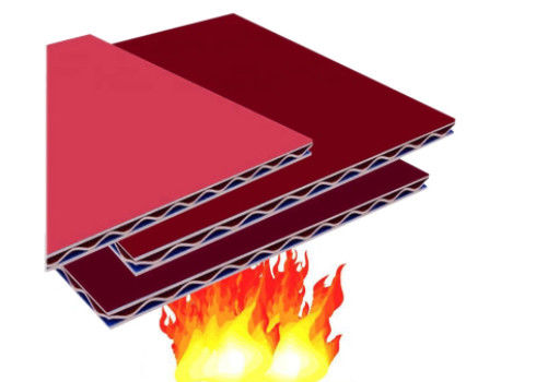 El panel compuesto de la base de aluminio ligera estupenda de la gota no combustible