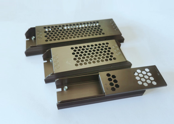 Cubierta de fuente de alimentación LED/perfil de aluminio industrial con anodizado