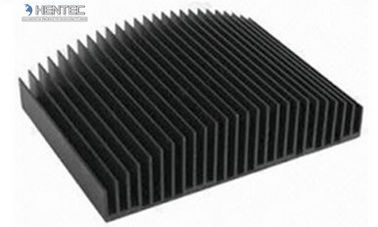 6063 perfiles de aluminio de la protuberancia del disipador de calor para el refrigerador de agua/el radiador electrónico/la industria automática