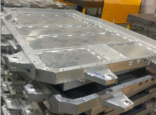 Los chasis/el aluminio del vehículo eléctrico a presión recinto de la batería de las piezas/EV de la fundición