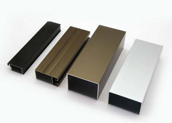 6063 anodizó los perfiles de aluminio de la protuberancia muelen el final para los elevadores caseros