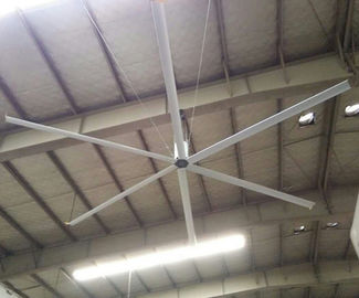 El perfil industrial de la aspa del ventilador del techo, superficie de sustentación sacó las lumbreras de aluminio