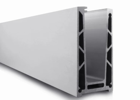 Aleación de cristal anodizada 6063 T5 de la mano del canal U de aluminio de la verja