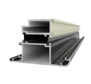 La ventana del vidrio/Silding sacó los perfiles de aluminio, perfiles de aluminio de plata de la protuberancia