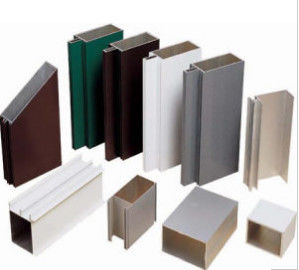 Anodizado 6063 secciones modificadas para requisitos particulares protuberancia de aluminio del perfil de la construcción