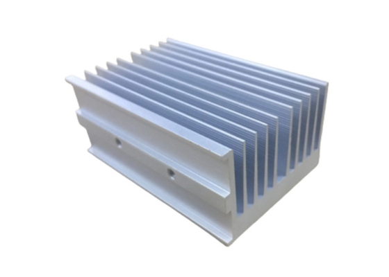 Perfiles de aluminio de la protuberancia del disipador de calor del alto rendimiento que pulen para eléctrico