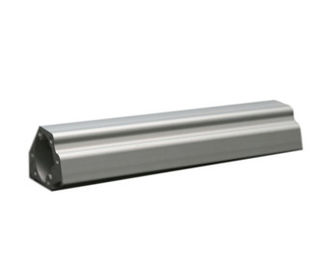 6082, 2A12, 2024, 7075, 7055, 7150 Profiles de aluminio anodizado plateado / corte / perforación / mecanizado CNC