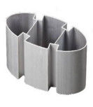Perfiles de aluminio de la protuberancia, recinto de aluminio/cubierta/Shell
